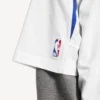 Balenciaga | NBA-samarbejde: Oversized T-shirt til mænd i hvid/flerfarvet