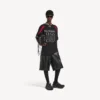 Balenciaga | NBA-samarbejds-oversize T-shirt til mænd i sort/flerfarvet Balenciaga | NBA-samarbejds-oversize T-shirt til mænd i sort/flerfarvet