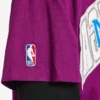Balenciaga | NBA-samarbejds-T-shirt i oversize til mænd i violet