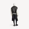 Balenciaga | NBA-samarbejds-varsityjakke i sort/hvid