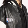 Balenciaga | NBA-samarbejds-varsityjakke i sort/hvid