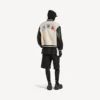Balenciaga | NBA-samarbejds-varsityjakke til mænd i elfenben