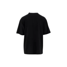 Balenciaga Oversize Logo-printet retro skuldertaske med korte ærmer til mænd, sort 620969TIVA11000 Balenciaga Oversize Logo-printet retro skuldertaske med korte ærmer til mænd, sort 620969TIVA11000
