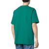 Balenciaga Paris Love Regular T-shirt til mænd med tryk, korte ærmer, grøn 594579TGV433640