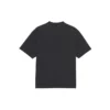 Balenciaga Retro Knit BB Paris-T-shirt til mænd med print, kortærmet, sort 594579TGV601000