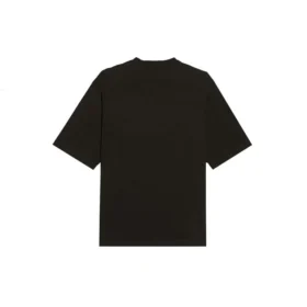 Balenciaga Retro Uniform Loose Design kortærmet T-shirt til mænd, sort 620969TIV791000 Balenciaga Retro Uniform Loose Design kortærmet T-shirt til mænd, sort 620969TIV791000
