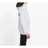 Balenciaga rygsæk til mænd med stort logo, ensfarvet tryk, hvid 508184TYK549000