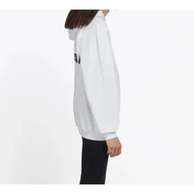 Balenciaga rygsæk til mænd med stort logo, ensfarvet tryk, hvid 508184TYK549000 Balenciaga rygsæk til mænd med stort logo, ensfarvet tryk, hvid 508184TYK549000