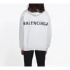 Balenciaga rygsæk til mænd med stort logo, ensfarvet tryk, hvid 508184TYK549000
