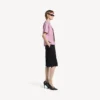 Balenciaga Sacra Cœur T-shirt til kvinder i medium pasform i gammelrosa