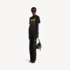 Balenciaga Sacra Cœur T-shirt til kvinder i medium pasform  i sort