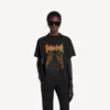 Balenciaga Sacra Cœur T-shirt til kvinder i medium pasform  i sort