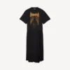 Balenciaga Sacra Cœur Train T-shirt til kvinder i sort Balenciaga Sacra Cœur Train T-shirt til kvinder i sort