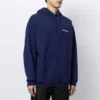 Balenciaga SS21 Alphabet Printing Classic Blue til mænd 600583TIV843967