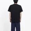 Balenciaga SS21 B-alfabet-logo mønster kortærmet sort til mænd 570803TFV761000