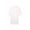 Balenciaga SS21 bomulds-T-shirt med logo, rund hals og korte ærmer til mænd, hvid 641655TJV879040