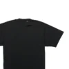 Balenciaga SS21 herre-T-shirt med alfabetmønster, hulmønster, rund hals og korte ærmer – sort 651795TKVB81070