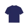 Balenciaga SS21 herre-T-shirt med logo-tryk i alfabetmønster, korte ærmer, blå, 612966TIV545400