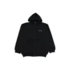 Balenciaga SS21 langærmet jakke med lynlås til mænd, sort, 641659TIV551070