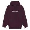 Balenciaga SS21 Logo til mænd, lilla 570811TJVA35182