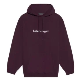 Balenciaga SS21 Logo til mænd, lilla 570811TJVA35182