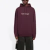 Balenciaga SS21 Logo til mænd, lilla 570811TJVA35182