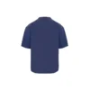 Balenciaga SS21 Retro kortærmet bluse til mænd, blå 612966TJV874866