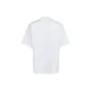 Balenciaga SS21 Word kortærmet T-shirt til mænd, hvid 641613TJVI59040