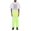 Balenciaga SS21 Word kortærmet T-shirt til mænd, hvid 641613TJVI59040