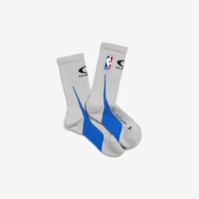Balenciaga-strømper | NBA-samarbejdsstrømper i snavset hvid