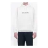Balenciaga Symbolic Chest Creative Logo til mænd, retro, hvid, 570811TIV519040