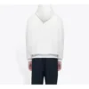 Balenciaga Symbolic Chest Creative Logo til mænd, retro, hvid, 570811TIV519040