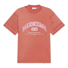 Balenciaga T-shirt, medium pasform, “Pink” 612966TLVJ16441
