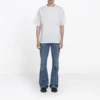 Balenciaga Tech kortærmet T-shirt til mænd, hvid, 556133TDV209000