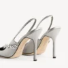 Balenciaga til kvinder | Manolo Blahnik slingback i grå plume Balenciaga til kvinder | Manolo Blahnik slingback i grå plume