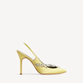 Balenciaga til kvinder | Manolo Blahnik-slingback i lime