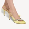 Balenciaga til kvinder | Manolo Blahnik-slingback i lime