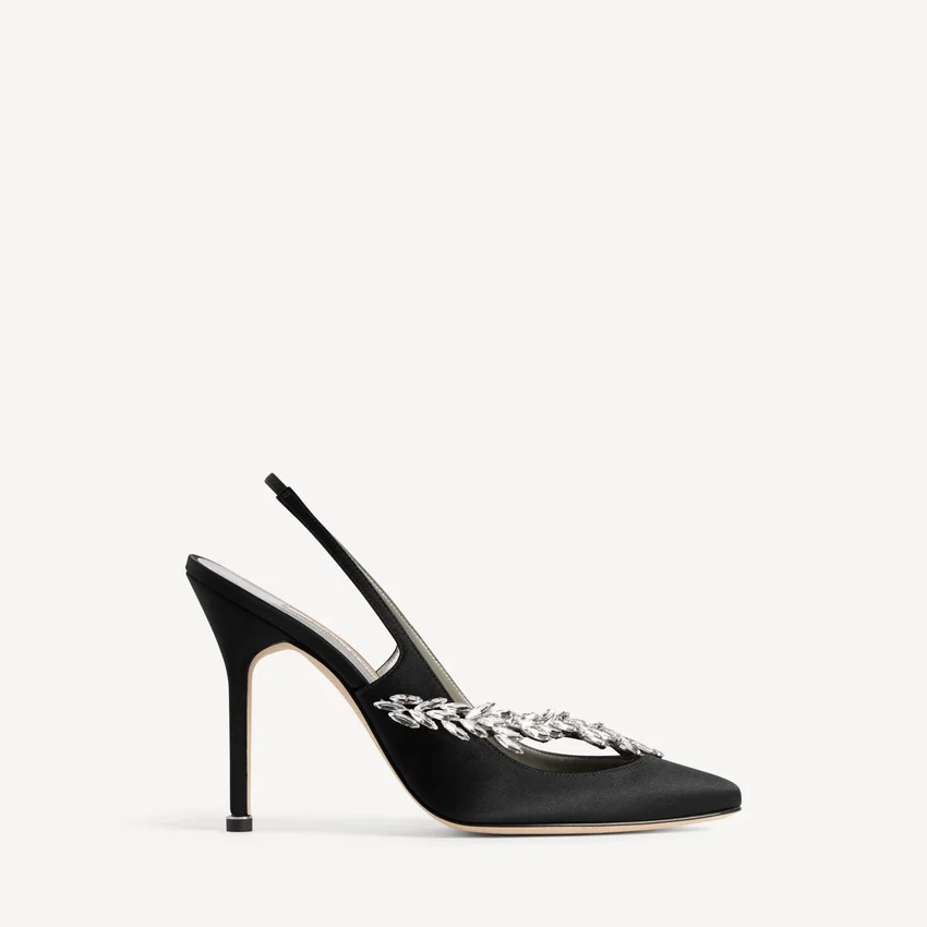 Balenciaga til kvinder | Manolo Blahnik slingback i sort Balenciaga til kvinder | Manolo Blahnik slingback i sort