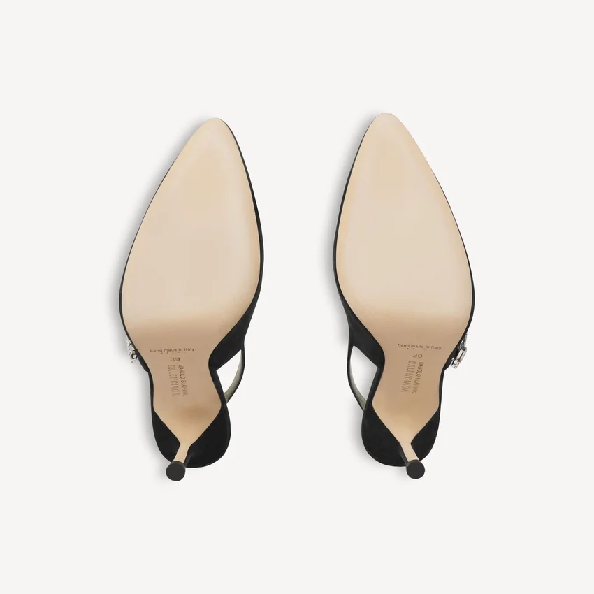 Balenciaga til kvinder | Manolo Blahnik slingback i sort Balenciaga til kvinder | Manolo Blahnik slingback i sort
