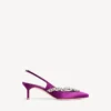 Balenciaga til kvinder | Manolo Blahnik-slingback i violet