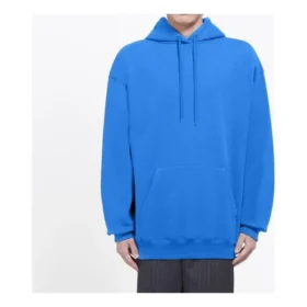 Balenciaga til mænd med logo på ryggen og alfabet-print, blå 570811THV798077