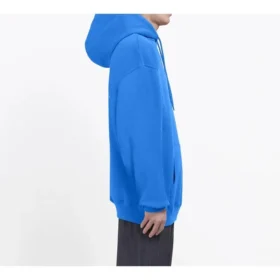 Balenciaga til mænd med logo på ryggen og alfabet-print, blå 570811THV798077