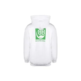 Balenciaga til mænd, miljøvenlig, BBLogo, hvid, 570811THV649000