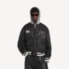 Balenciaga til mænd | NBA-samarbejds-coachjakke i sort Balenciaga til mænd | NBA-samarbejds-coachjakke i sort
