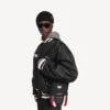 Balenciaga til mænd | NBA-samarbejdsmodel Explorer crossbody-taske i sort/hvid/vermilionrød