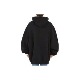 Balenciaga til mænd, sort med slogan-tryk, sort 641679TJV771000