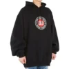 Balenciaga til mænd, sort med slogan-tryk, sort 641679TJV771000
