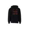 Balenciaga-trøje med print til mænd, sort, 570811TJVE91000