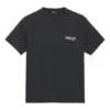 Balenciaga-trøje til mænd med print, korte ærmer, sort 570803TAV441000