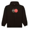 Balenciaga Uniform Plush Loose Classic Black til mænd 620973TIV801000